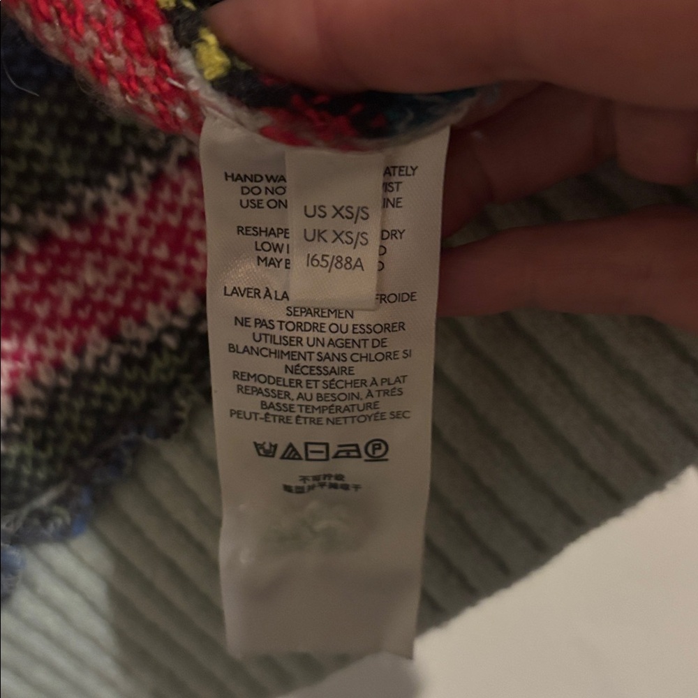 Anthropologie Pilcro Colorful Patterned Cardigan - Picture 5 of 9